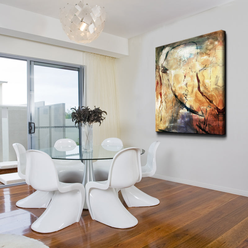 Smash XV' Oversized Wrapped Canvas Wall Art