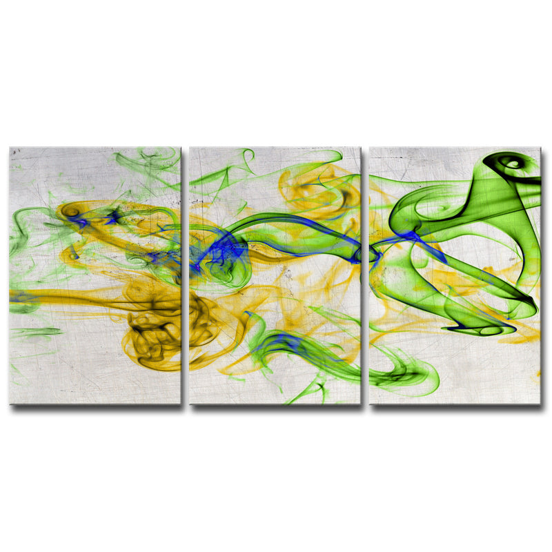 Glitzy Mist XV' Wrapped Canvas Wall Art Set
