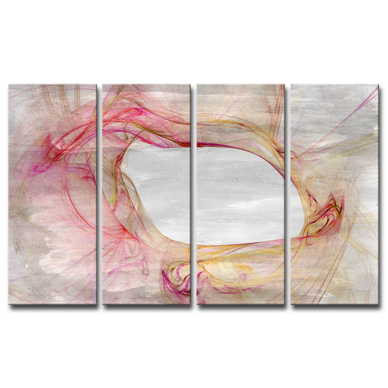 Glitzy Mist XVII' Wrapped Canvas Wall Art Set