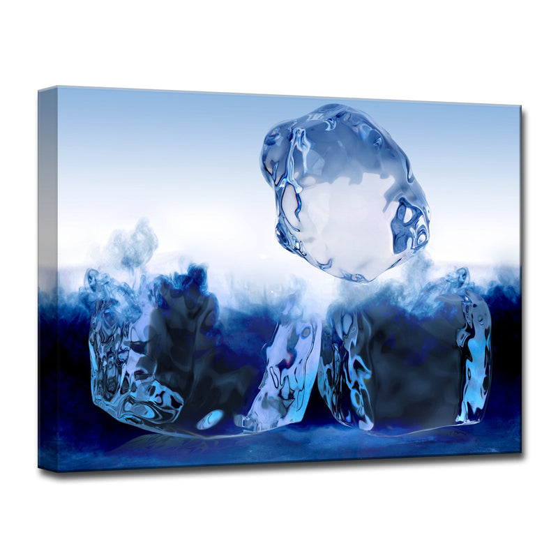 Glitzy Mist XX' Wrapped Canvas Wall Art Set