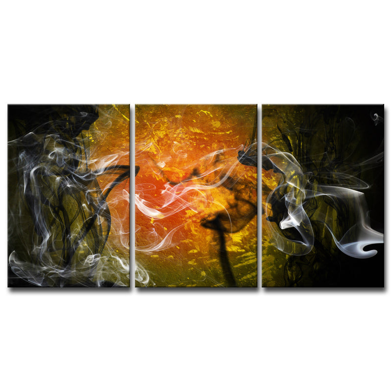 Glitzy Mist XXIII' Wrapped Canvas Wall Art Set