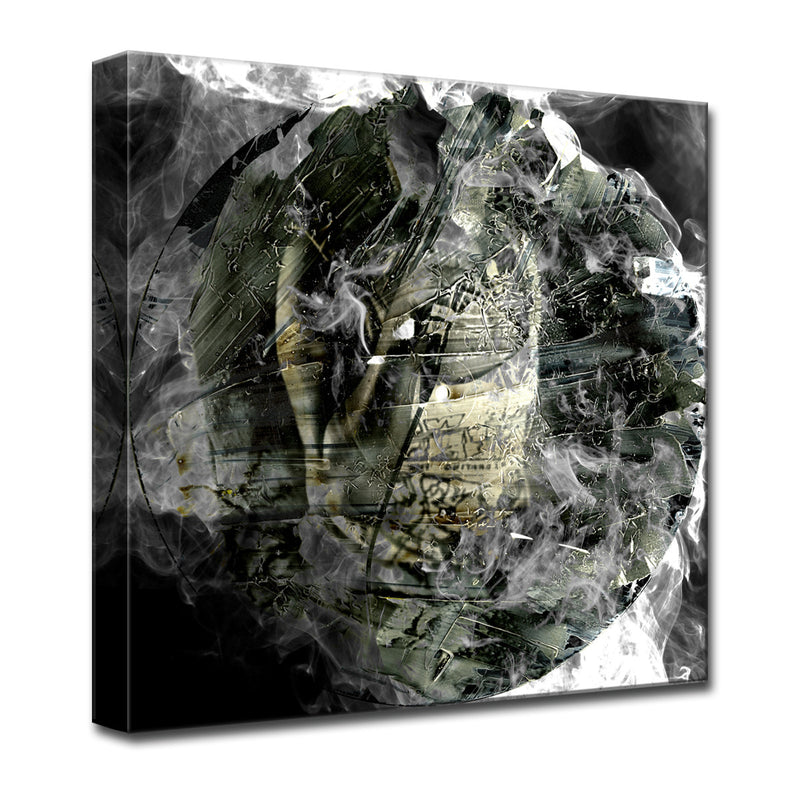 Glitzy Mist XXIV' Wrapped Canvas Wall Art Set