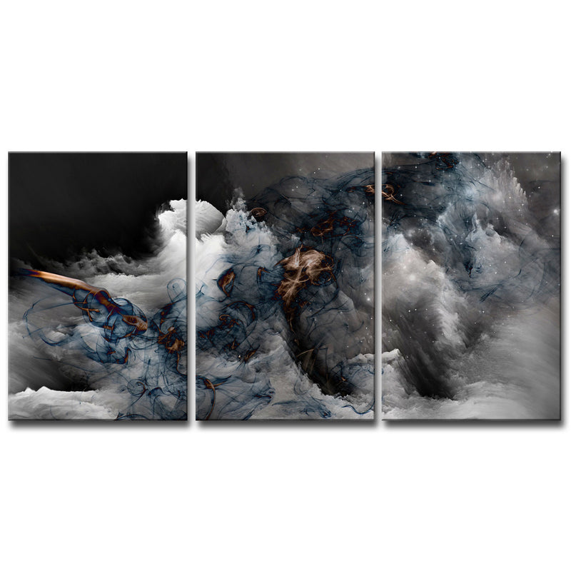 Glitzy Mist XLIII' Wrapped Canvas Wall Art Set