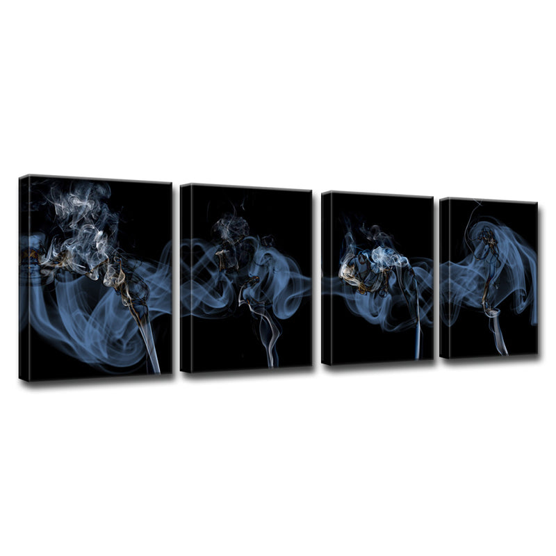 Glitzy Mist XXXIX' Wrapped Canvas Wall Art Set