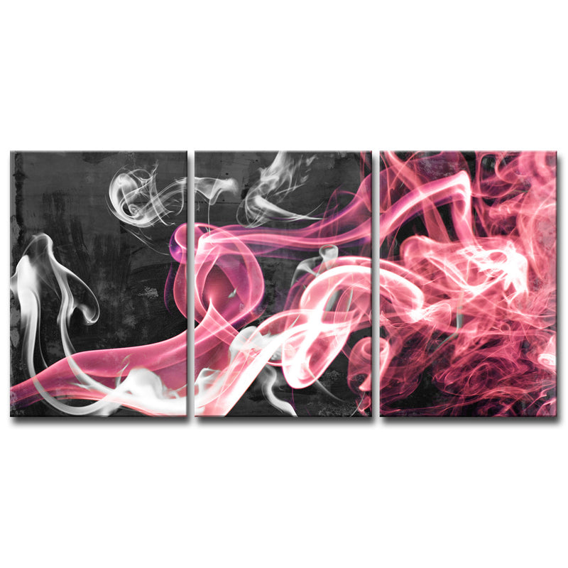 Glitzy Mist XL' Wrapped Canvas Wall Art Set