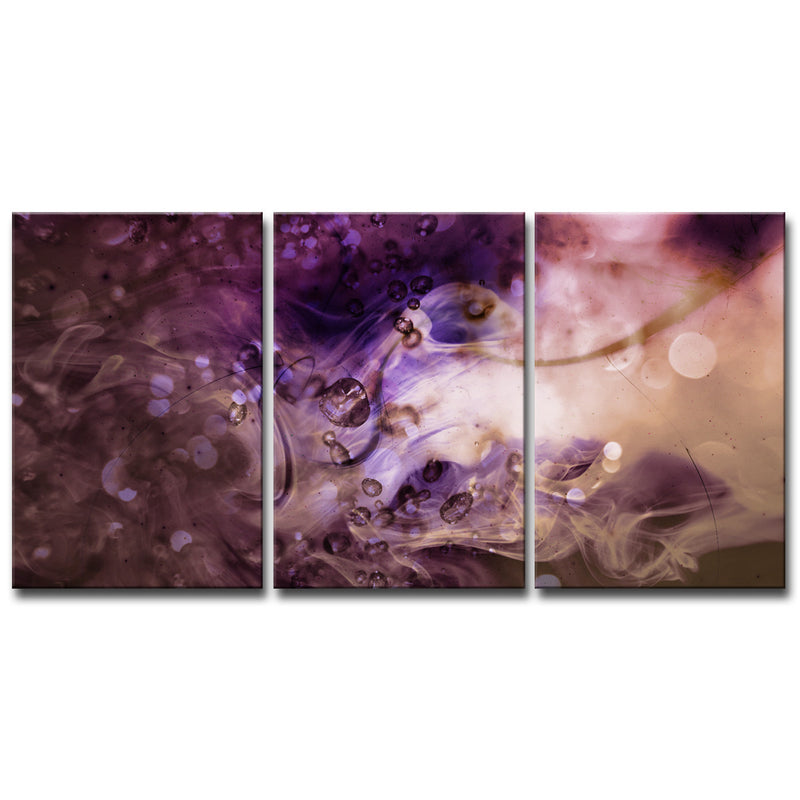 Glitzy Mist VIII' Wrapped Canvas Wall Art Set