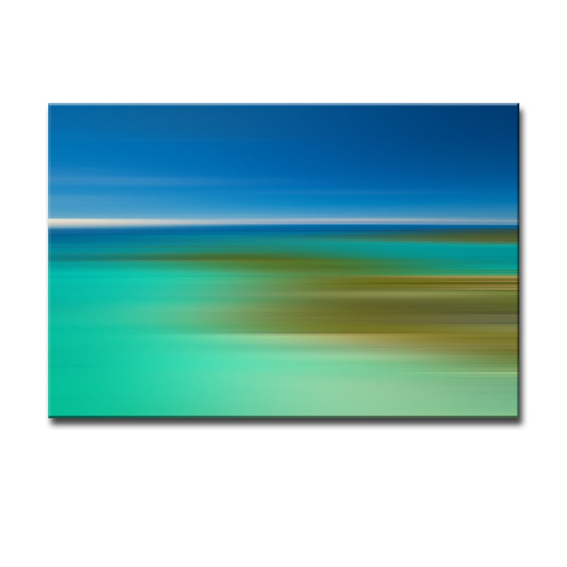 Blur Stripes XXI' Wrapped Canvas Wall Art
