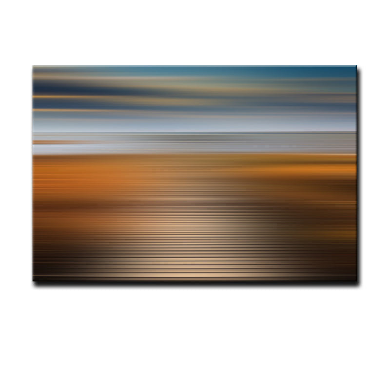 Blur Stripes XXIV' Wrapped Canvas Wall Art