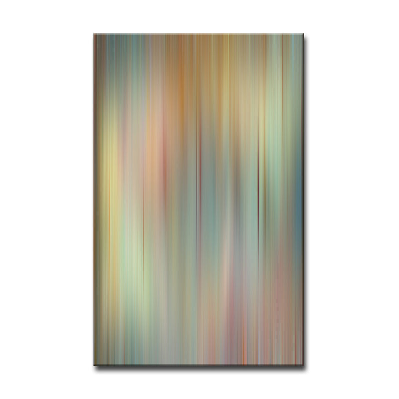 Blur Stripes II' Wrapped Canvas Wall Art