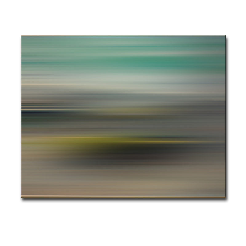 Blur Stripes XXXI' Wrapped Canvas Wall Art