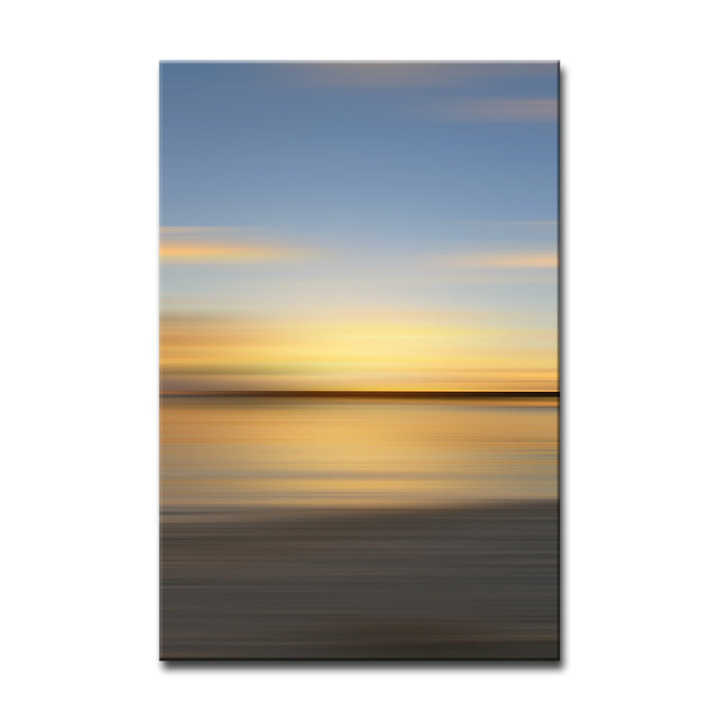 Blur Stripes XXXIV' Wrapped Canvas Wall Art