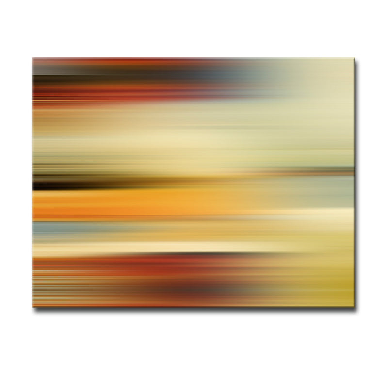 Blur Stripes L' Wrapped Canvas Wall Art
