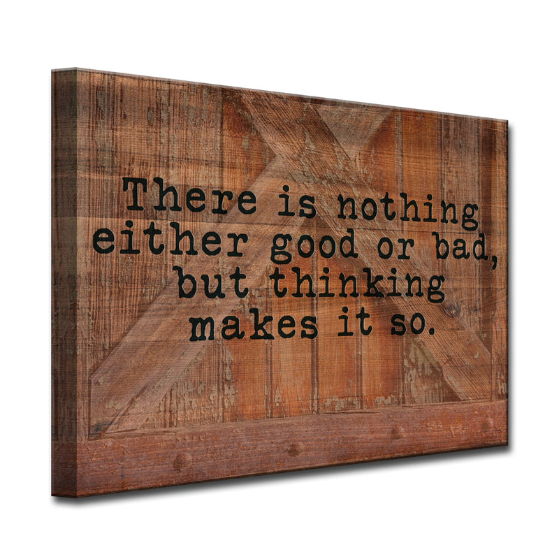 'William Shakespeare - Thoughts'  Canvas Art