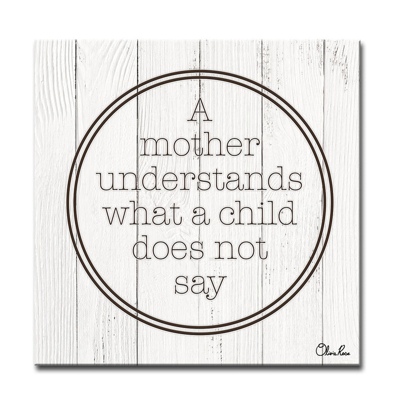 Mother's Understand' Inspirational Art