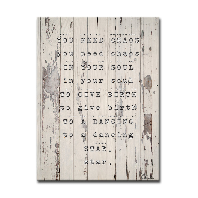 Dancing Star' Inspirational Wall Art