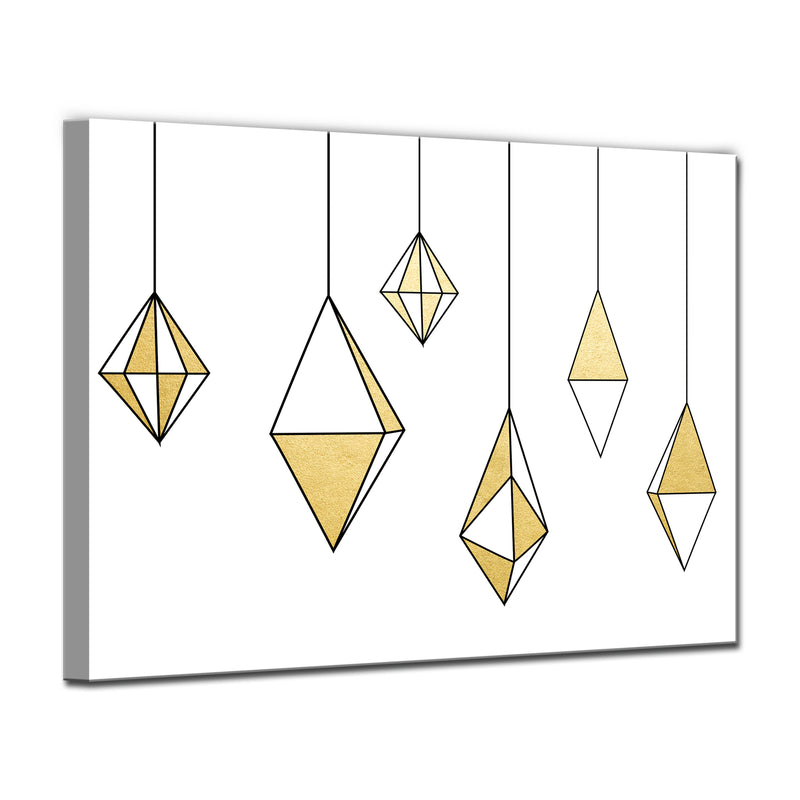'Glam Dangles'  Christmas Wall Art