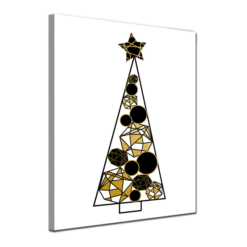 'Glam Tree'  Christmas Wall Art