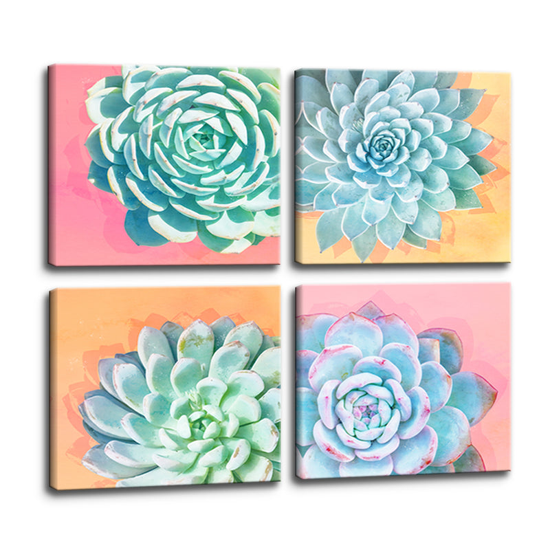 'Awakened' Succulent Wall Art