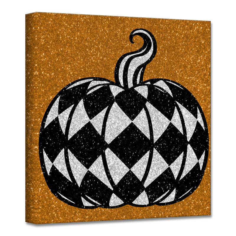 'Glamoween Pumpkin III' Halloween  Wall Art