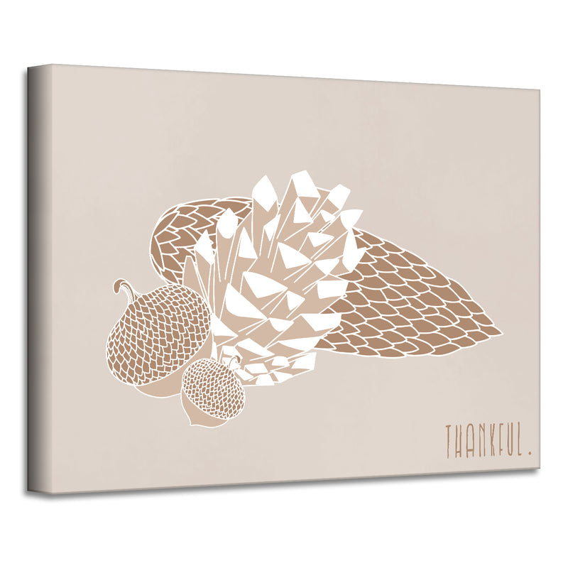 'Minimal Harvest II' Fall Wall Art