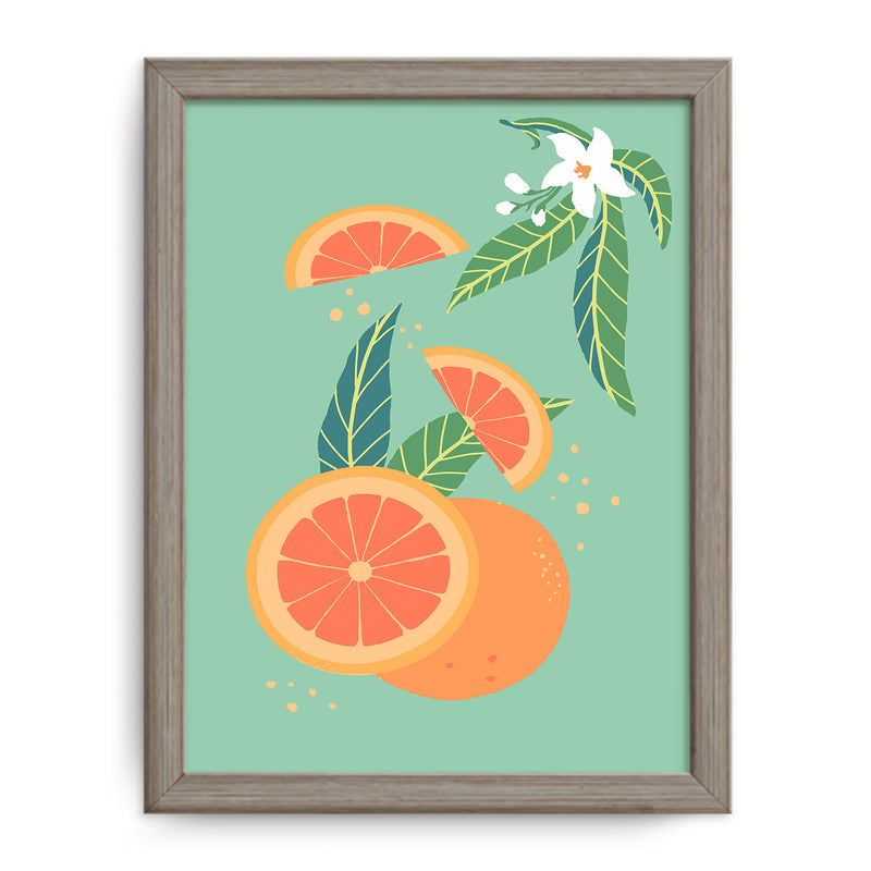 'Tealer Than You VI' Wall Art