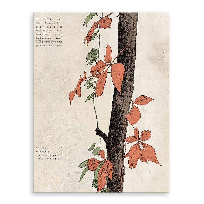 'Poetica XI' Wrapped Canvas Wall Art