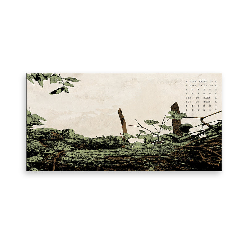 'Poetica XXII' Wrapped Canvas Wall Art