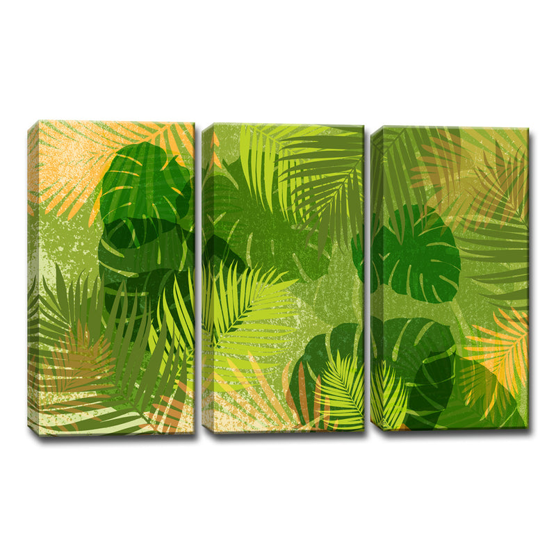 Tropic Venture' 3 Piece  Wrapped Canvas Wall Art Set
