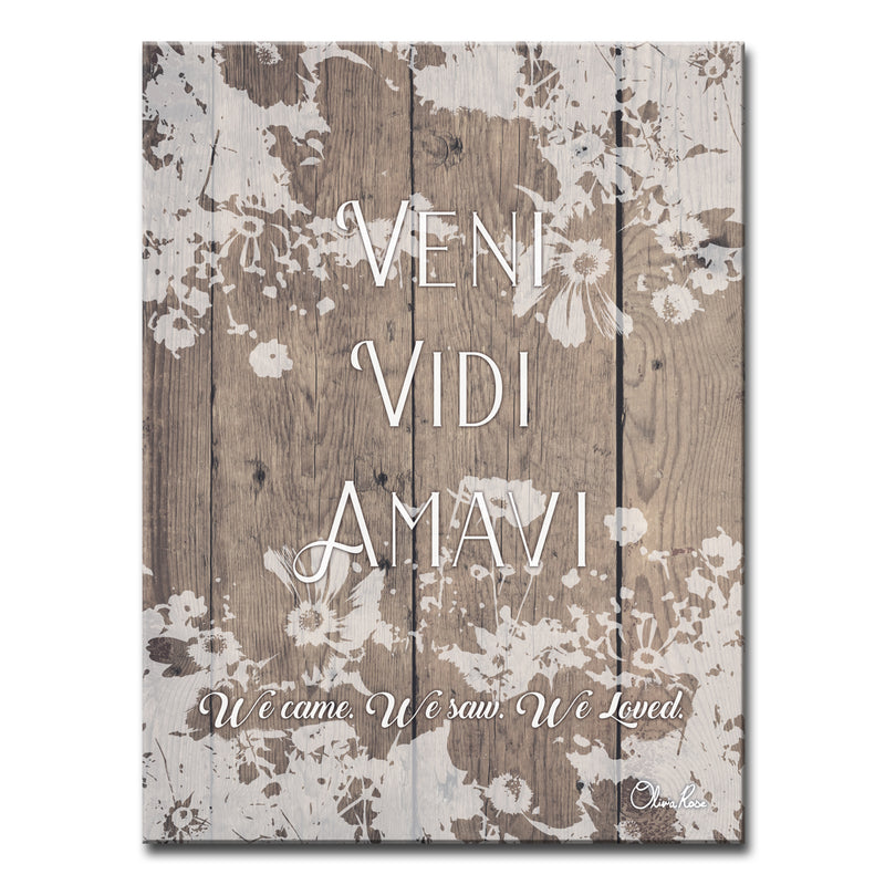 Veni' Inspirational Wall Art