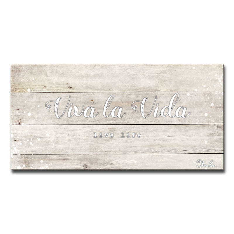 'Vida' Inspirational Canvas Art