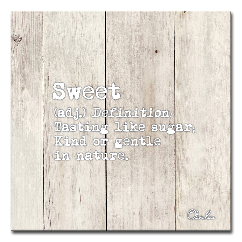 Define Sweet' Inspirational Art