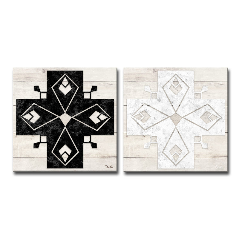 'La Croix IV-V' Wrapped Canvas Art Set