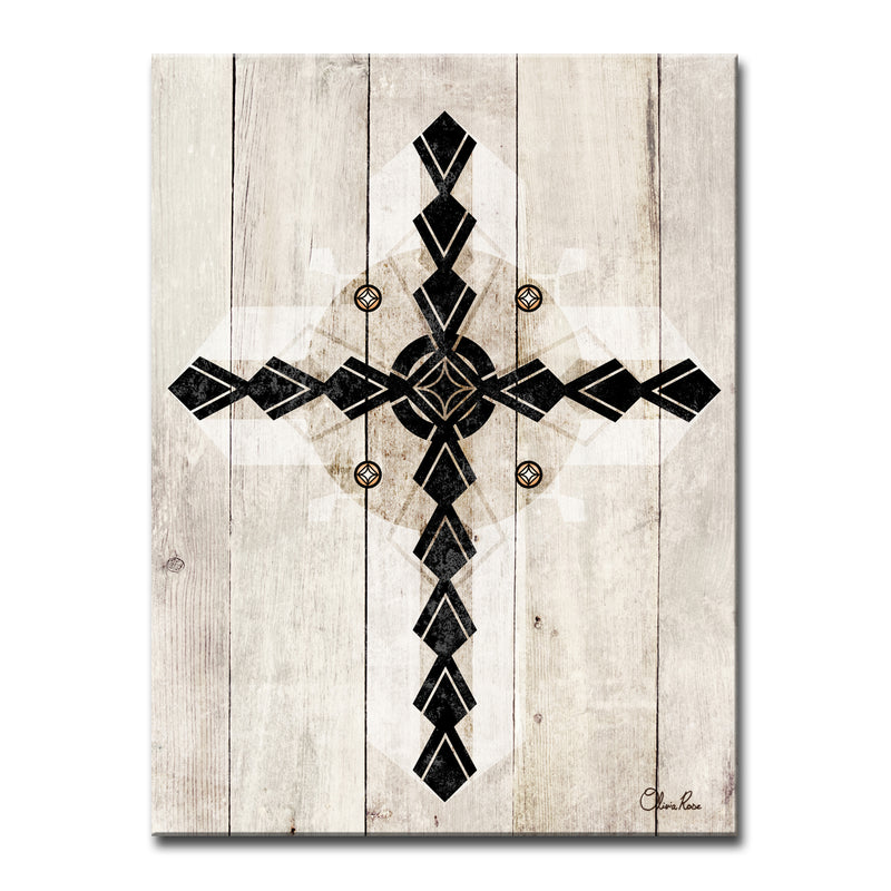 La Croix VI' Inspirational Wall Art