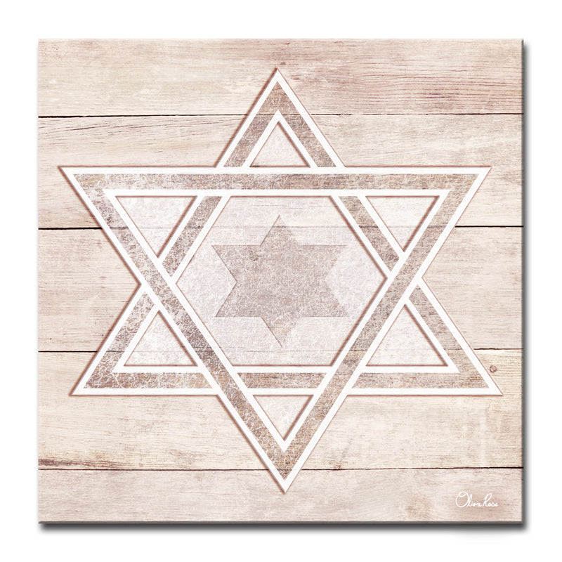 Star of David III'  Wall Art