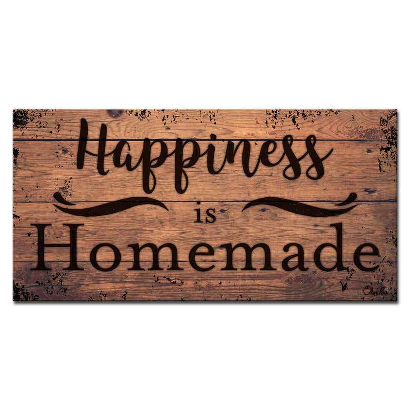 'Homemade' Wrapped Canvas Wall Art