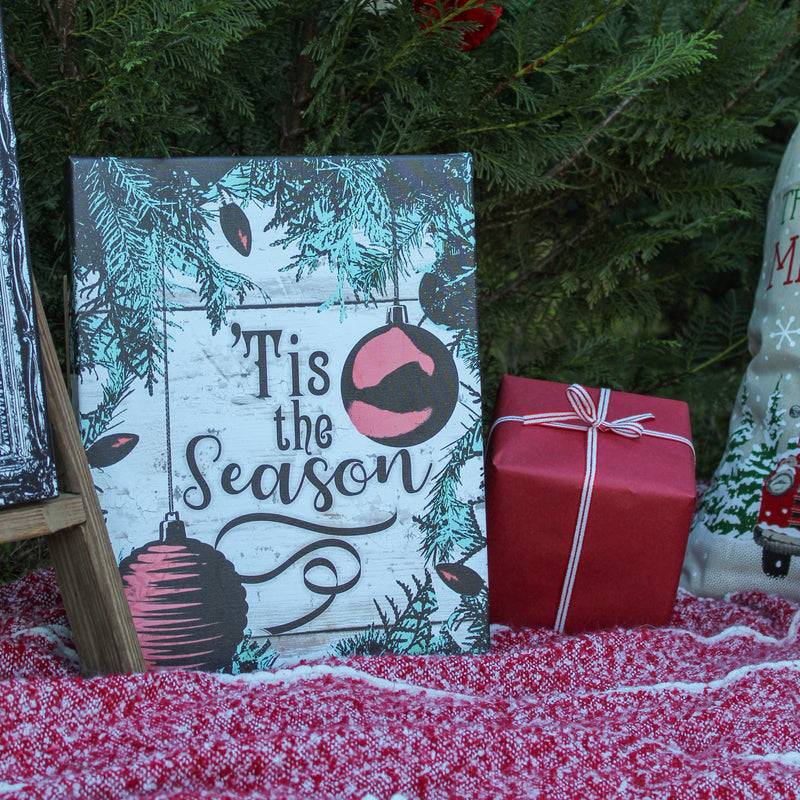 Christmas Tis the Season'  Textual Wall Art