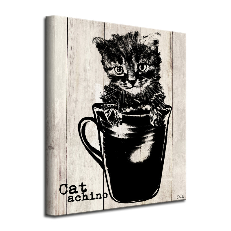 Catachino'  Cat Wall Art