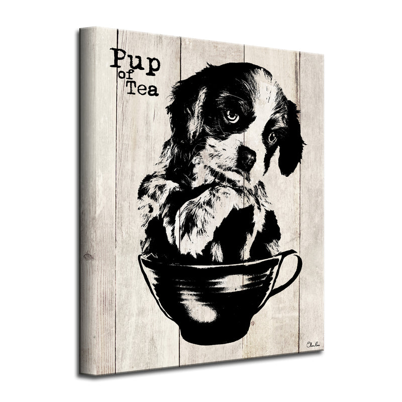 Pup of Tea'  Dog Wall Art