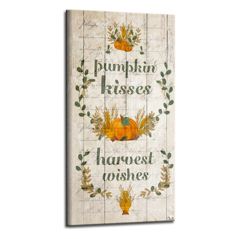 Pumpkin Kisses' Harvest Wall Art