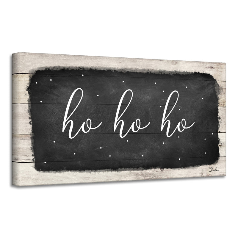 'Hohoho' Holiday Canvas Wall Art
