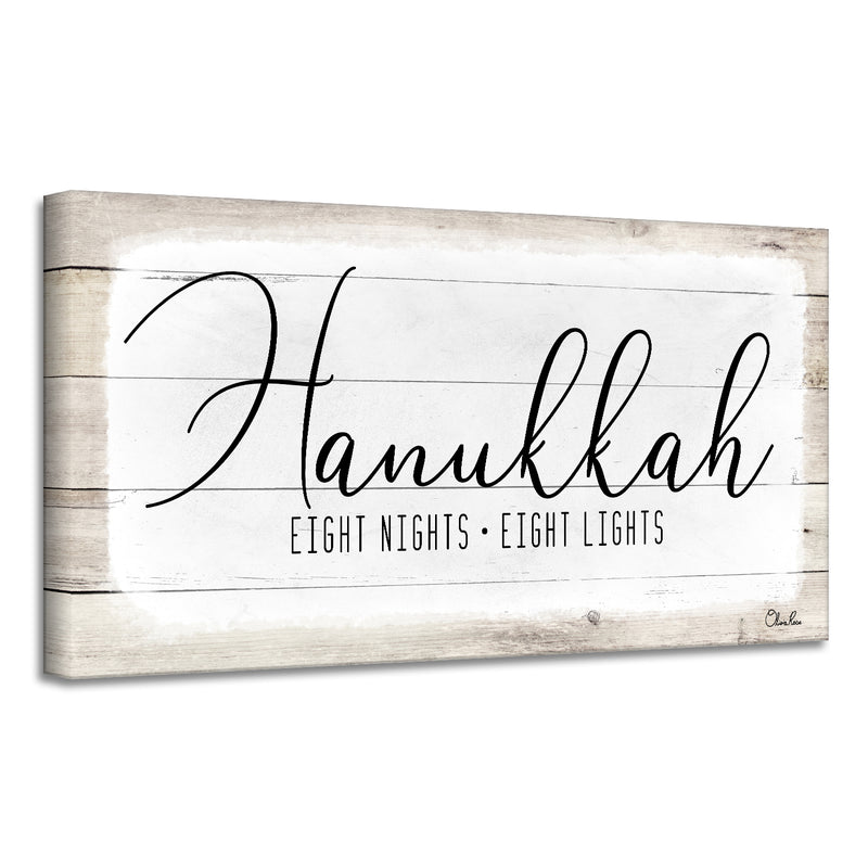 'Hanukkah' Holiday Canvas Wall Art