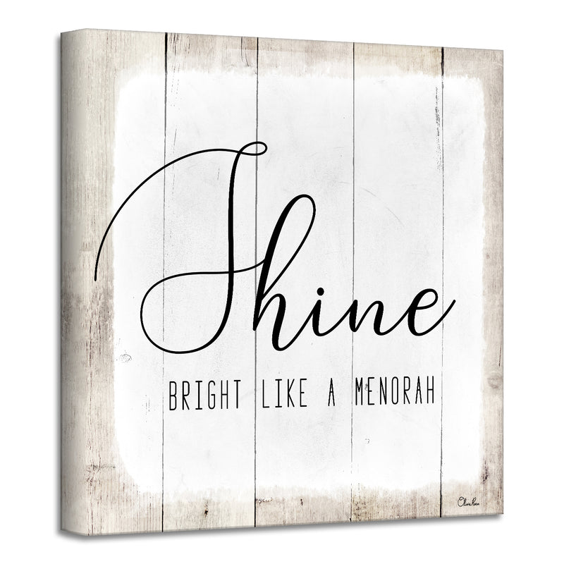 Shine' Hanukkah  Wall Art