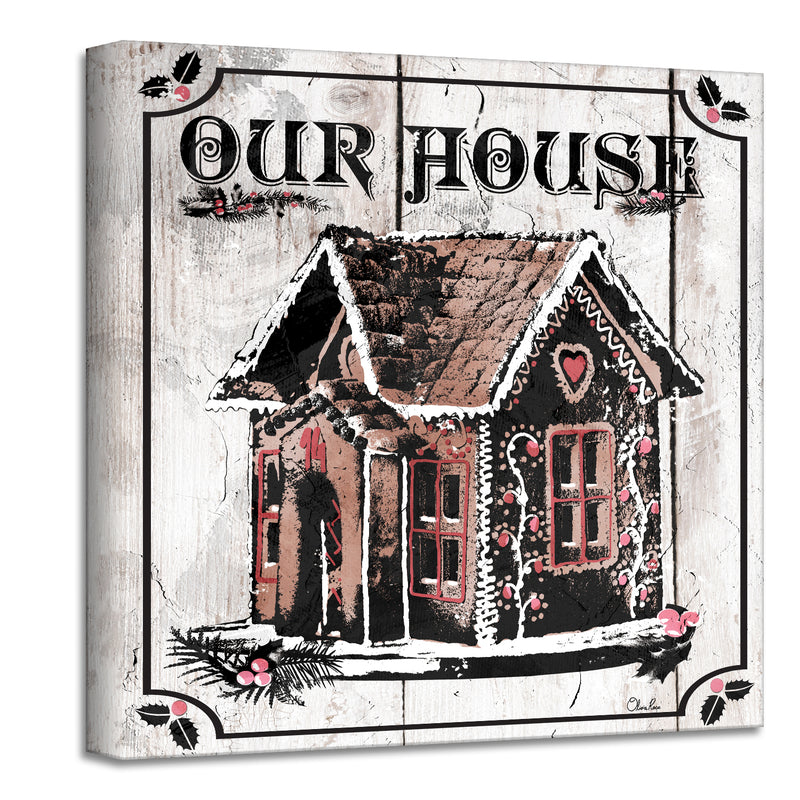 Gingerbread House' Holiday  Wall Art