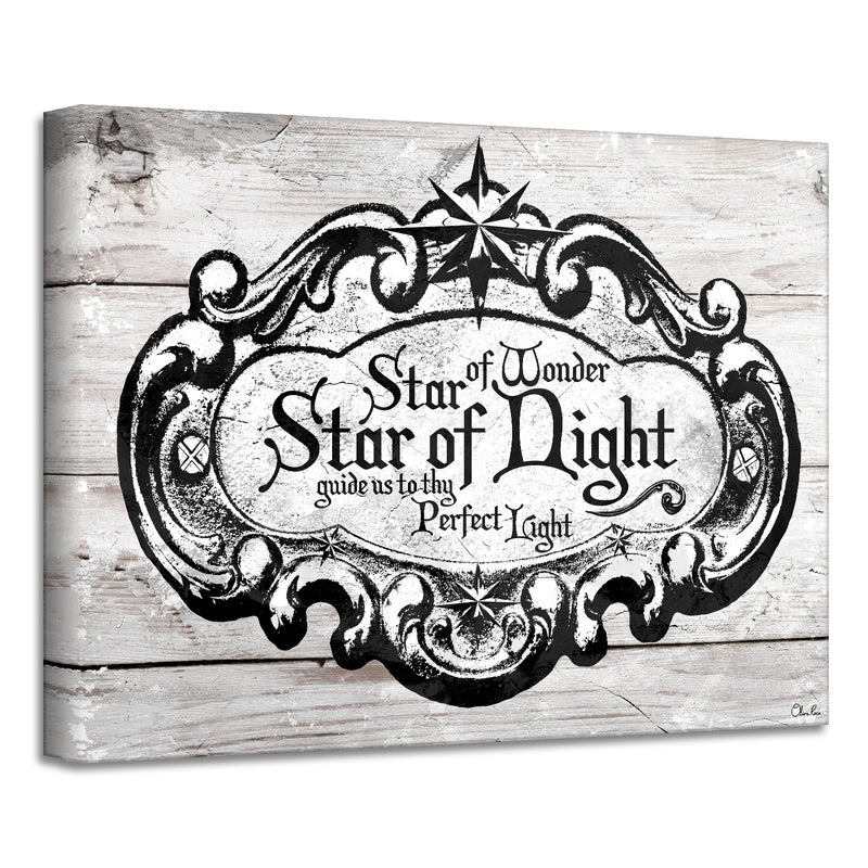 'Star of Wonder' Holiday Canvas Wall Art