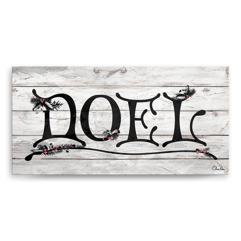 'Noel' Holiday Canvas Wall Art