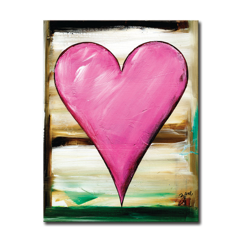 Baily II'  Abstract Heart Wall Art