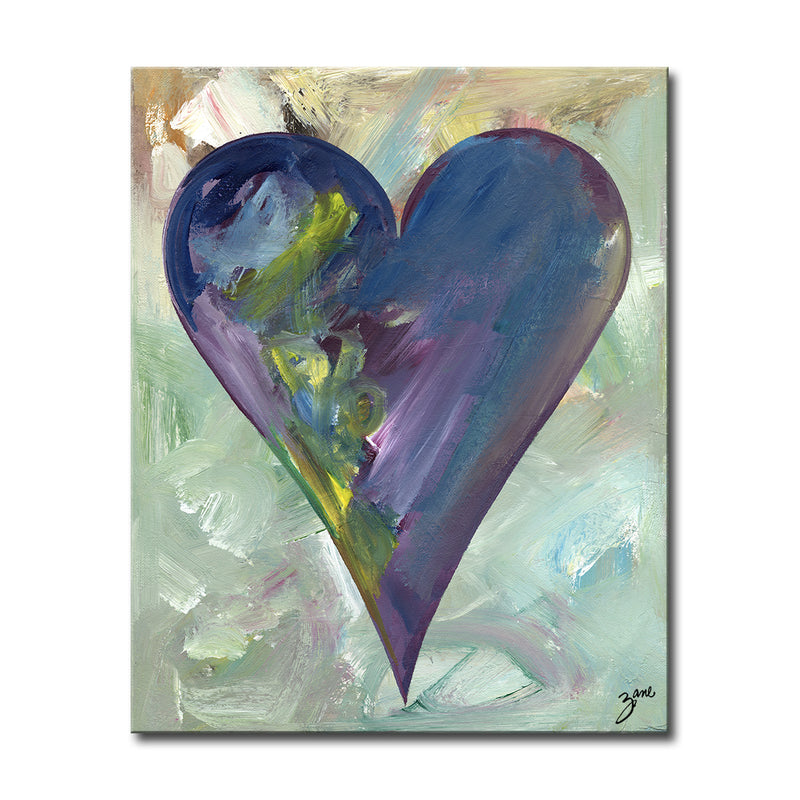 Connor'  Abstract Heart Wall Art