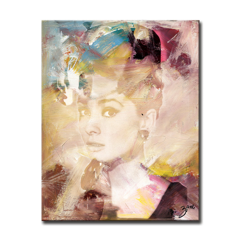 'Abstract X' Wrapped Canvas Wall Art