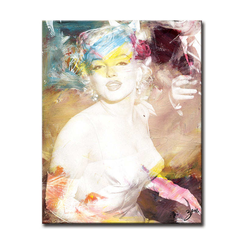 'Marilyn' Wrapped Canvas Wall Art