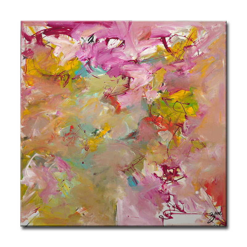 'Abstract XI' Wrapped Canvas Wall Art